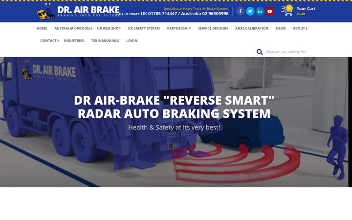 Screenshot of air-brake.com