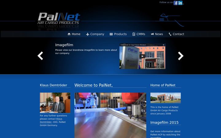 Képernyőkép: air-cargo-products.de