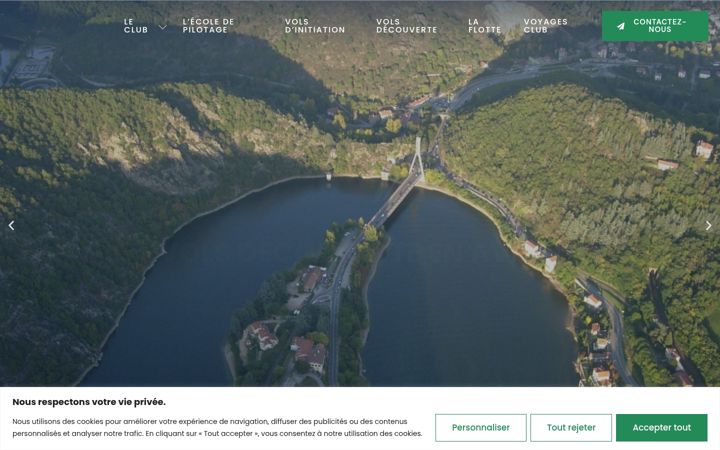 Screenshot of air-club-forez.org