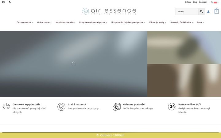 Screenshot of air-essence.store