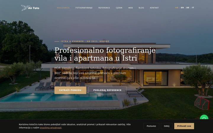 Screenshot of air-foto.info