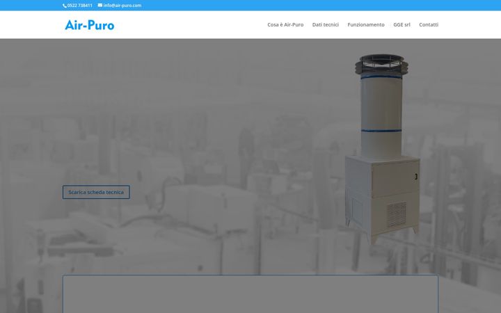 Screenshot of air-puro.com