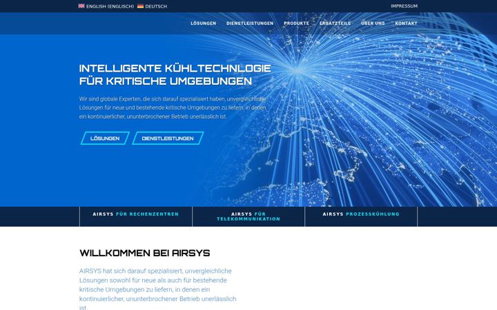 Screenshot του air-sys.de