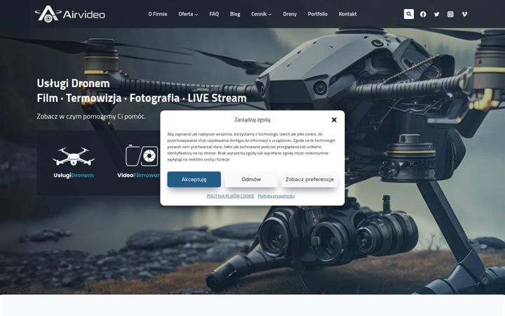 Screenshot of air-video.pl