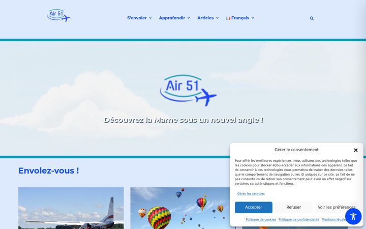 Screenshot του air51.fr