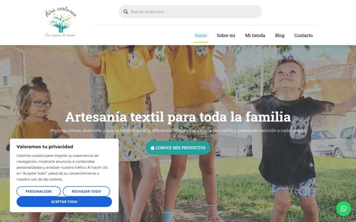 Screenshot of airacosturas.com