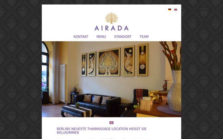 Screenshot of airada.de