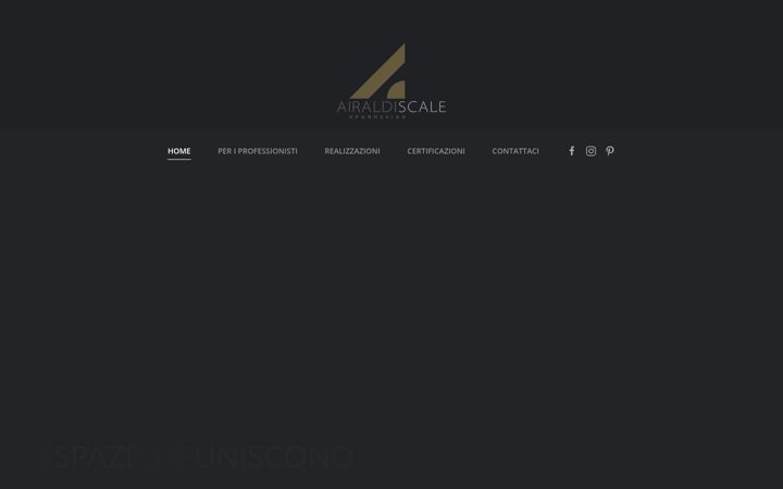 Screenshot van airaldiscale.it