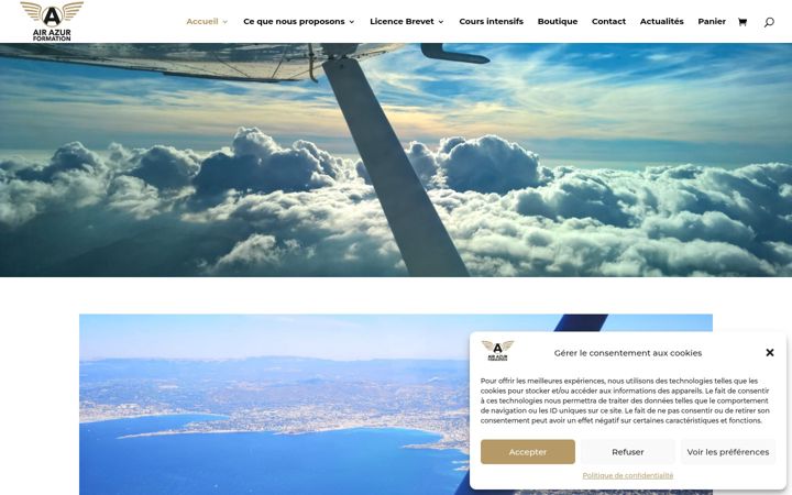 Screenshot του airazurformation.com