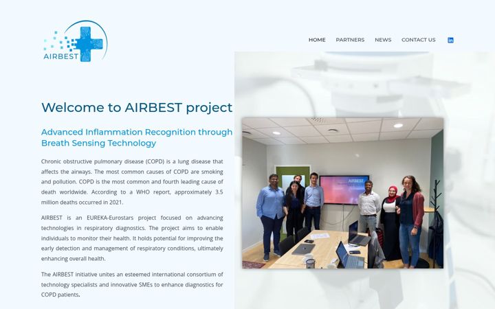 Screenshot of airbest-copd.com