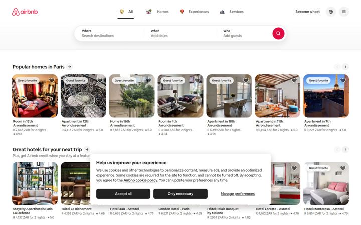 airbnb.co.za