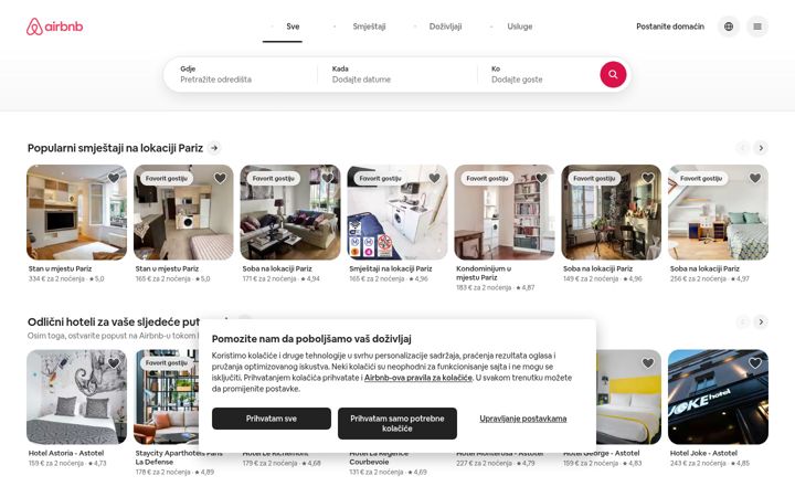Screenshot of airbnb.me