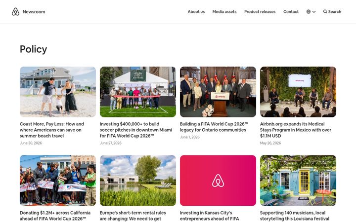 Screenshot of airbnbcitizen.com