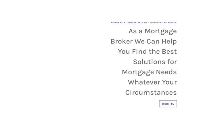 Screenshot of airbornemortgagesolutions.co.uk