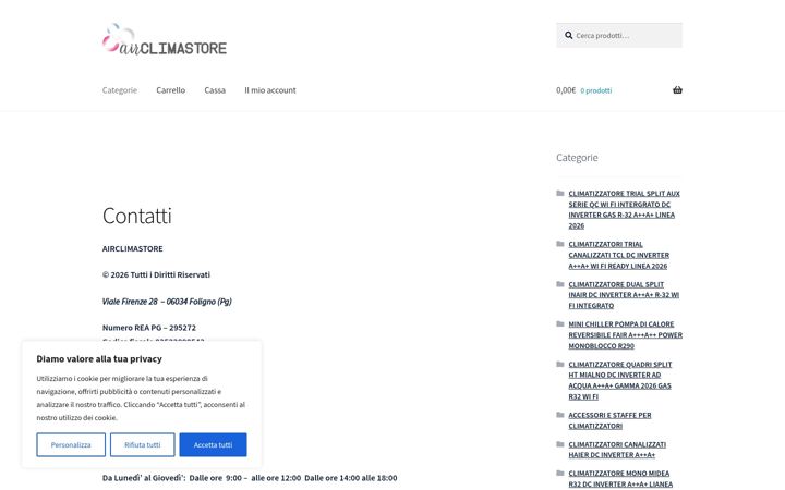 Screenshot of airclimastore.com
