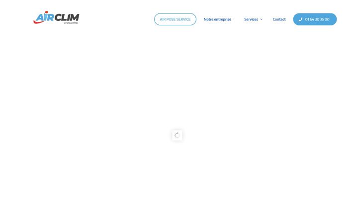 Capture d'écran de airclimholding.com