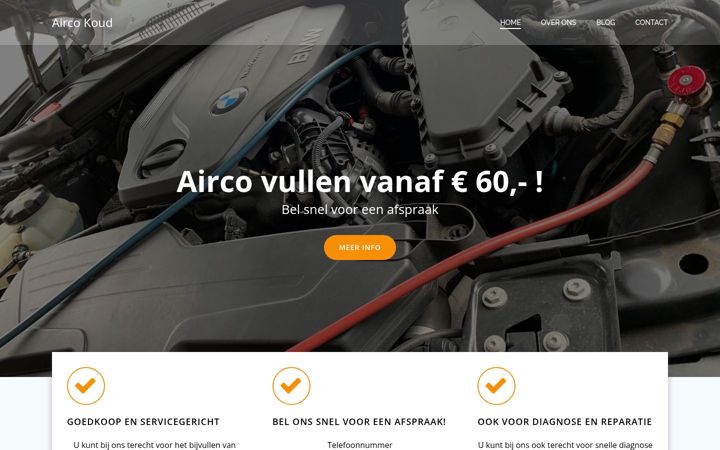 Screenshot of aircokoud.nl