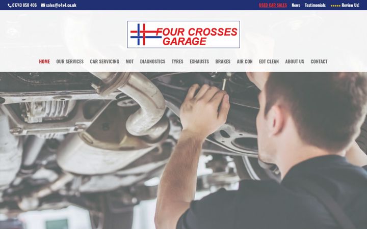Screenshot of airconditioningandmot.co.uk