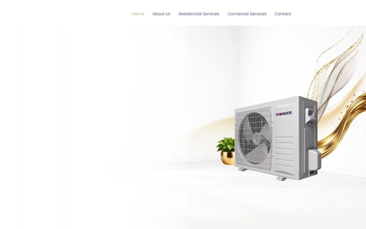 Screenshot of aircoolfl.com