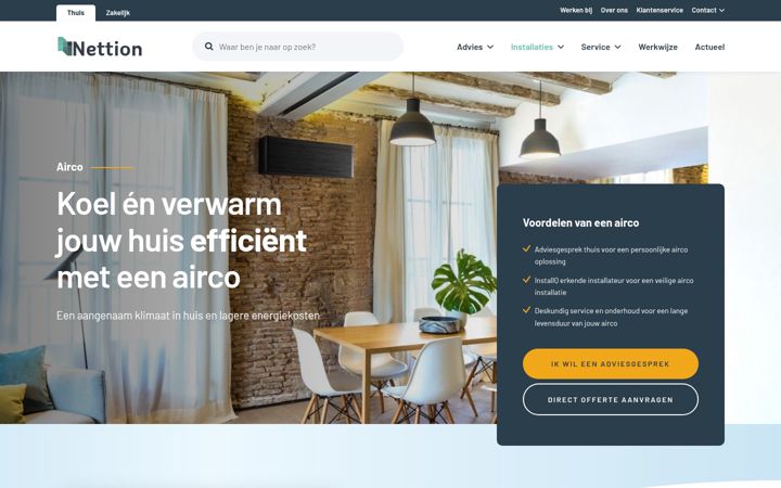 Ekrānuzņēmums no aircoshop.nl