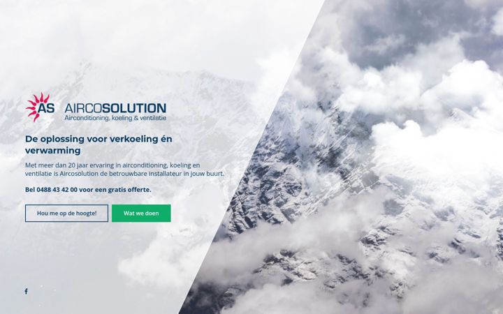 Screenshot of aircosolution.be