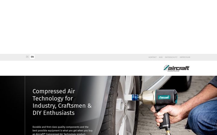 Screenshot of aircraft-kompressoren.com