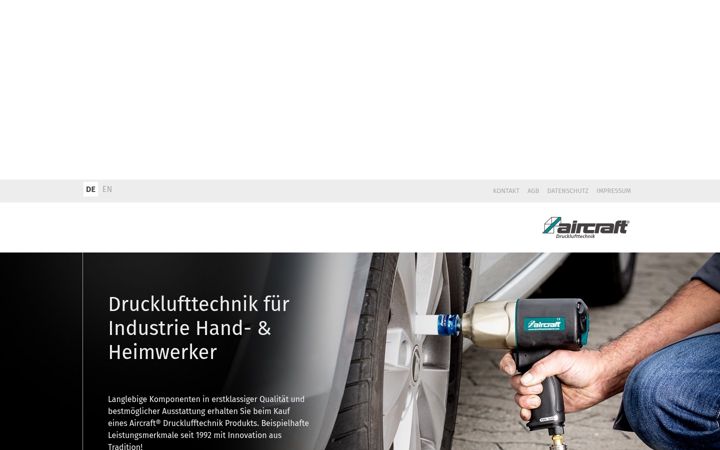Screenshot of aircraft-kompressoren.de