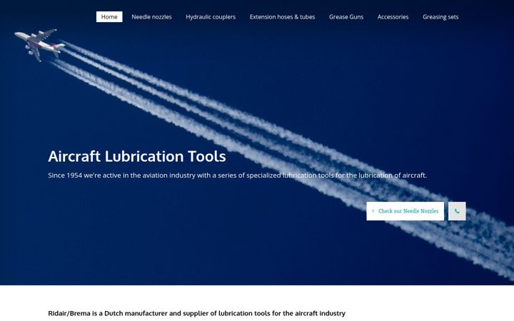 Screenshot του aircraft-lubrication-tools.com