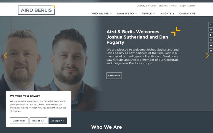 Screenshot of airdberlis.com