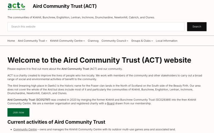 Screenshot of airdcommunity.com