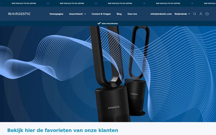 Képernyőkép: airdestic.com