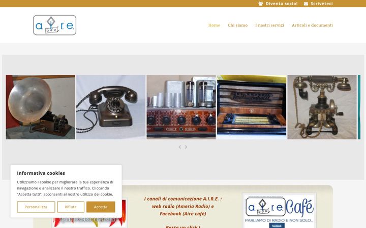 Screenshot of aireradio.org