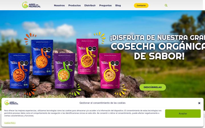 Zrzut ekranu airesdelpedregal.com