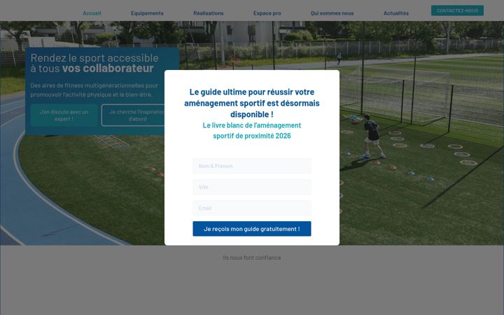 Screenshot of airfit.co