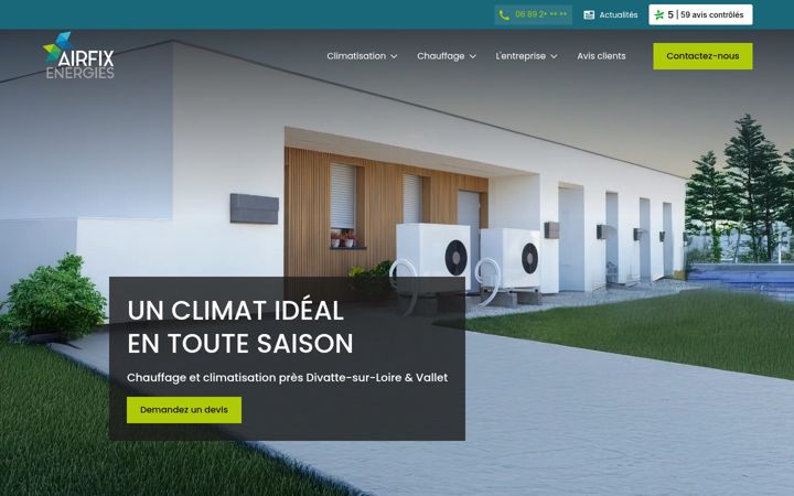 Screenshot of airfixenergies.fr