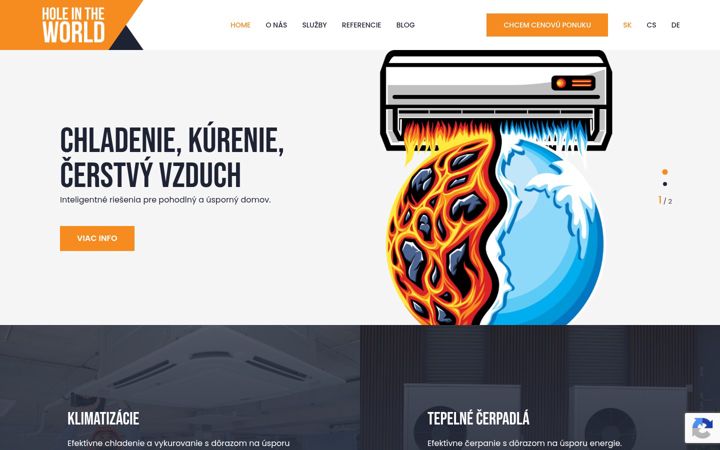 Snímek obrazovky airforall.sk