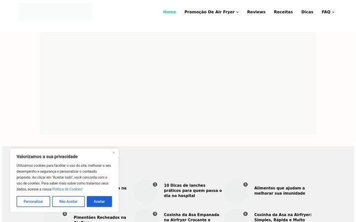 Screenshot of airfryerfritadeira.com.br