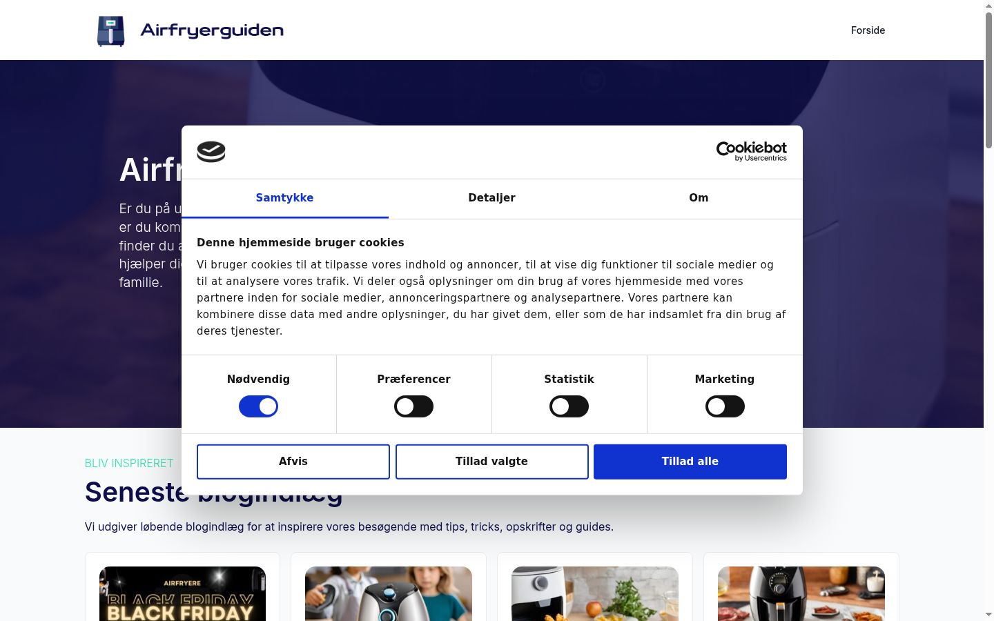 Sutikimo reklamjuostės, rodytos prieš bet kokią sąveiką, ekrano kopija