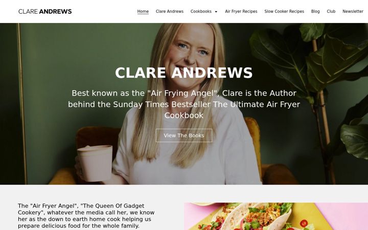 Screenshot of airfryeruk.com