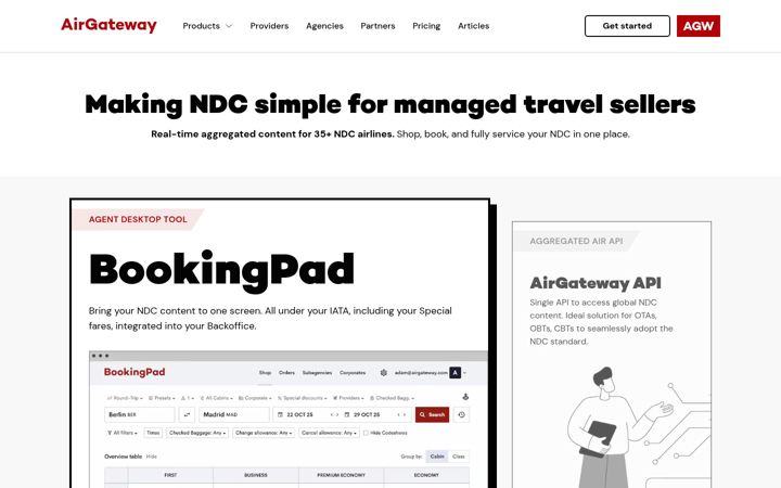 Screenshot of airgateway.com