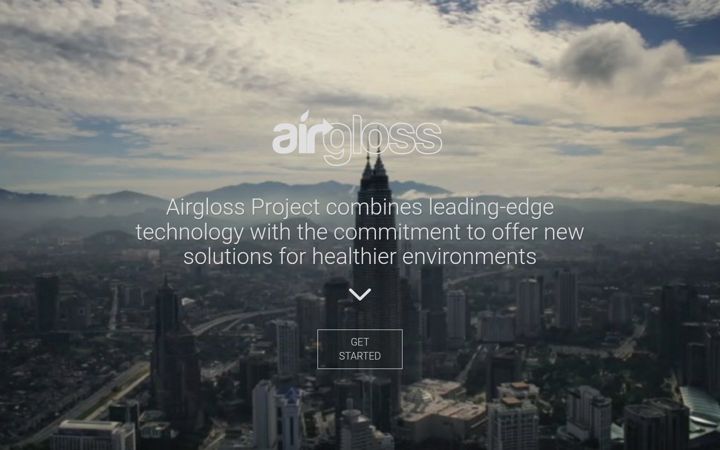 Screenshot of airglossproject.com