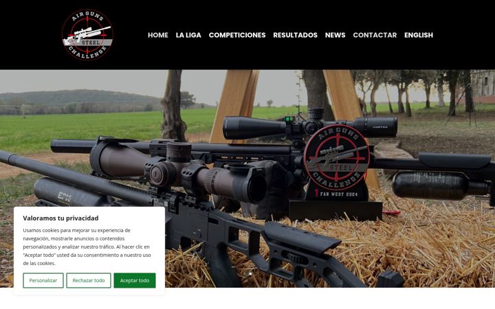 Snímek obrazovky airgunschallenge.com