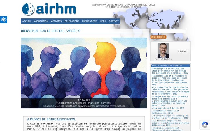 Screenshot von airhm.net
