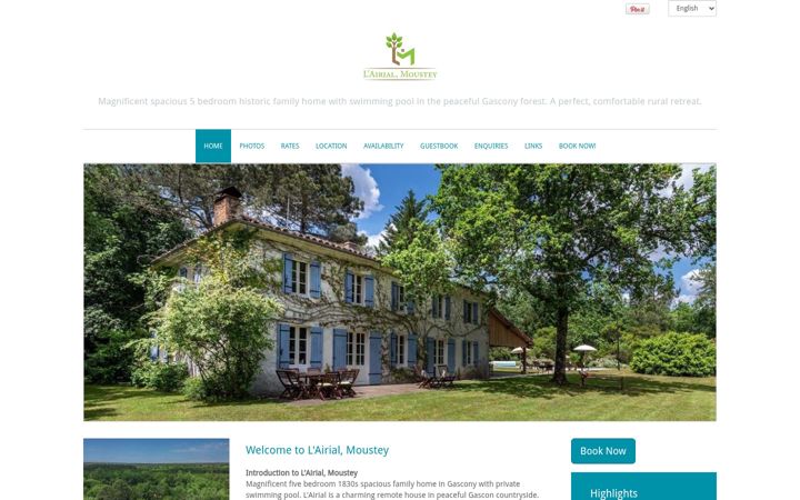 Screenshot von airialmoustey.com