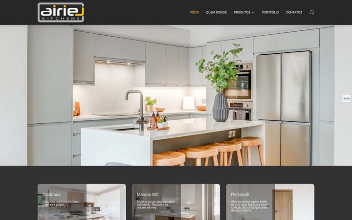 Screenshot of airiel.pt
