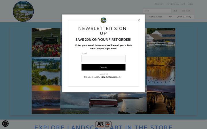 Screenshot of airimagesonline.com