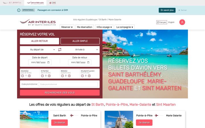 Screenshot of airinteriles.com