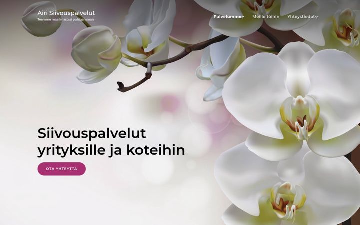 Screenshot of airipalvelut.fi