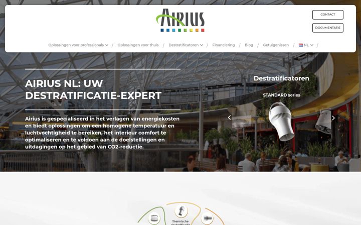 Ekrānuzņēmums no airius.nl