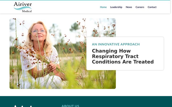 Screenshot of airiver.com